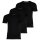 LACOSTE Herren T-Shirts, 3er Pack - Essentials, Rundhals, Slim Fit, Baumwolle, einfarbig