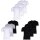 LACOSTE Herren T-Shirts, 3er Pack - Essentials, Rundhals, Slim Fit, Baumwolle, einfarbig