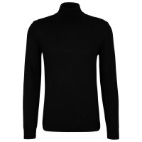 JOOP! Herren Strickpullover - JK-04Donte, Rollkragen, Feinstrick, Wolle, uni Schwarz M