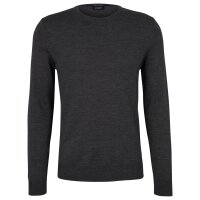 JOOP! mens knitted pullover - JK-04Donte, turtleneck, fine knit, wool, plain Grey S (Small)