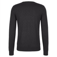 JOOP! mens knitted pullover - JK-04Donte, turtleneck, fine knit, wool, plain Grey S (Small)