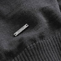 JOOP! mens knitted pullover - JK-04Donte, turtleneck, fine knit, wool, plain Grey S (Small)
