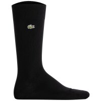 LACOSTE Mens Socks, 5-pack - Cotton blend, Solid Color, Logo Black/Grey/Dark Blue 39-42