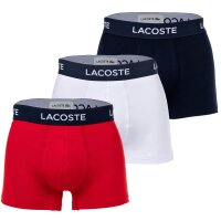 LACOSTE Herren Boxershorts, 3er Pack - Trunks, Casual,...