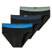 SCHIESSER Herren Rio-Slip 3er Pack - Serie "95/5", Kontraststreifen