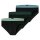 SCHIESSER Herren Rio-Slip 3er Pack - Serie "95/5", Kontraststreifen