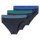 SCHIESSER mens Rio briefs 3-pack - "95/5" series, contrasting stripes