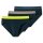 SCHIESSER mens Rio briefs 3-pack - "95/5" series, contrasting stripes