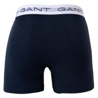 GANT Herren Boxershorts, 3er Pack - Boxer Briefs, Cotton Stretch, einfarbig Mehrfarbig M