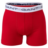 GANT Mens Boxer Shorts, 3-pack - Boxer Briefs, Cotton Stretch Multicoloured M (Medium)