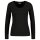 GANT Damen Langarm-Shirt - Scoop Neck Top, Longsleeve, U-Ausschnitt, Cotton Stretch
