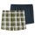SCHIESSER mens woven boxer shorts, 2-pack - shorts, woven fabric, pattern
