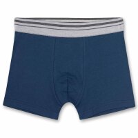 Sanetta Jungen Hipshorts, Multipack - Pants, Unterhose Dunkelblau/Grau 140 8er Pack (4x2P)