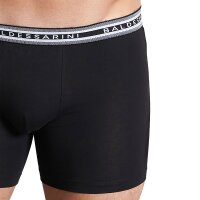 BALDESSARINI mens boxer shorts, 3-pack - Cyclists, underwear, pants, cotton, logo Black S (Small)