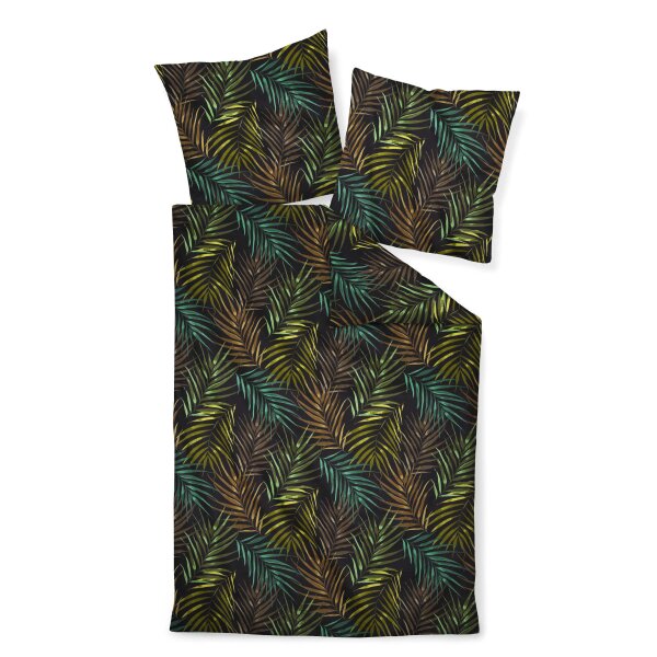 Janine bed linen 2 pieces - Moments, maco-satin, mercerised cotton, print