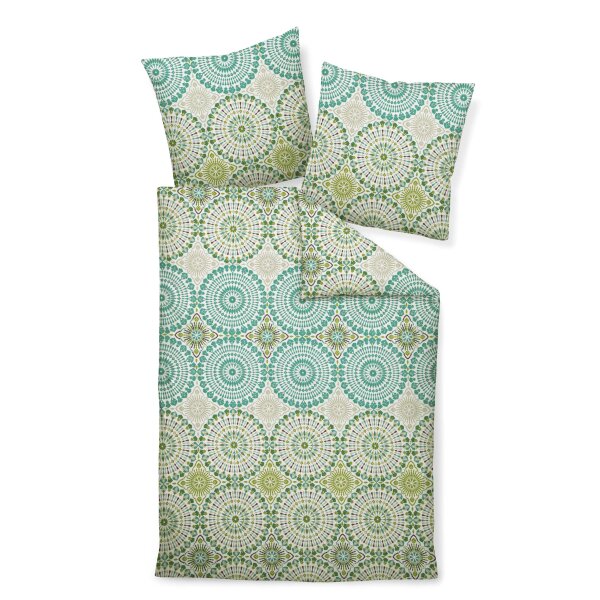 Janine bed linen 2 pieces - Davos, fine fibre, cotton, print