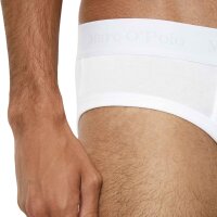 Marc O Polo Herren Slip, 3er Pack - Brief, Unterwäsche, Organic Cotton Stretch, einfarbig Weiß 2XL