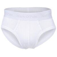 Marc O Polo mens briefs, 3-pack - Brief, Underwear, Organic Cotton Stretch, solid colour White 2XL (XX-Large)