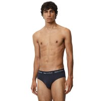 Marc O Polo Herren Slip, 3er Pack - Brief, Unterwäsche, Organic Cotton Stretch, einfarbig Schwarz/Navy/Weiß XL