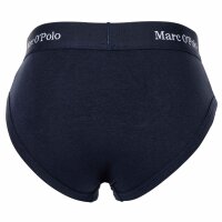Marc O Polo mens briefs, 3-pack - Brief, Underwear, Organic Cotton Stretch, solid colour Black/Navy/White 2XL (XX-Large)