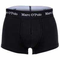 Marc O Polo mens boxer shorts, 3-pack - Trunks, organic cotton, stretch Black M (Medium)