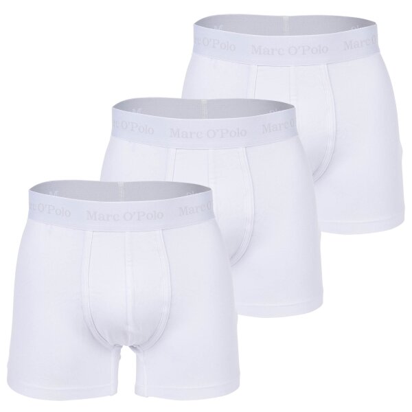 Marc O Polo Herren Boxer Shorts, 3er Pack - Boxer,Organic Cotton Stretch Weiß XL
