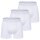 Marc O Polo mens boxer shorts, 3-pack - Boxer,Organic Cotton Stretch White XL (X-Large)
