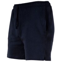 Marc O Polo mens pyjamas - 2-piece pyjama set, short, round neck, organic cotton White/Dark Blue L (Large)