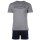 Marc O Polo mens pyjamas - 2-piece pyjama set, short, round neck, organic cotton Grey/Dark Blue 2XL (2X-Large)
