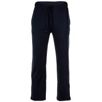 Marc O Polo Herren Schlafanzug - 2-tlg. Set, lang, Rundhalsausschnitt, Organic Cotton Grau/Dunkelblau XXL