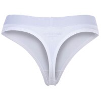 Marc O Polo Damen Strings, 3er Pack - Logobund, Organic Cotton Stretch, Basic Weiß XS