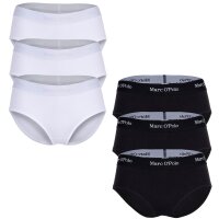 Marc O Polo ladies panties, 3-pack - Logo waistband, Organic Cotton Stretch, Basic