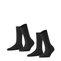 Burlington Ladies Socks 2 Pack - Everyday Short Sock,...