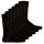 GANT Herren Socken, 6er Pack - Soft Cotton Socks, Strümpfe, einfarbig 43-45-Schwarz