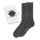 Burlington Herren Socken, 2er Pack - Geschenk-Box "Basic Gift Box" - Uni 2-Pack, Baumwolle, One Size Grau 40-46