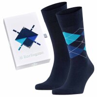 Burlington Herren Socken, 2er Pack - Geschenk-Box...