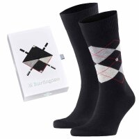 Burlington Herren Socken, 2er Pack - Geschenk-Box "Basic Gift Box" - Mixed 2-Pack, Baumwolle, One Size