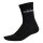 adidas Unisex Socken, 6er Pack - Linear Crew Cushioned, Logo, gepolstert, einfarbig  Schwarz/Grau/Weiß 43-45