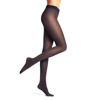 FALKE Damen Feinstrumpfhose - Pure Matt 50 Den, Transparent, semi-opaque Classyblue 38-40 (S-M)