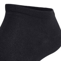 adidas Unisex Sneakersocken, 6er Pack - Thin Linear Low-Cut, dünne Socken, Logo, einfarbig Schwarz/Grau/Weiß-37-39