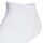 adidas Unisex Sneaker Socks, 6-pack - Cushioned Low-Cut, Logo, Padded, Solid Color White 37-39