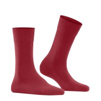 FALKE Damen Socken - Sensitive London, Kurzsocken, einfarbig  Rot 39-42