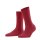 FALKE Damen Socken - Sensitive London, Kurzsocken, einfarbig  Rot 39-42