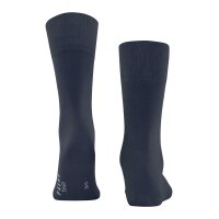 FALKE Mens Socks - Tiago, Socks, Cotton, Logo, long, solid color Blue 45-46