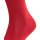 FALKE Herren Socken Multipack - Tiago, Strümpfe, Baumwolle, Logo, lang, einfarbig Rot 43-44 4er Pack (4x1P)