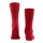 FALKE Mens Socks - Tiago, Socks, Cotton, Logo, long, solid color Red 45-46