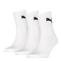 PUMA Unisex Sport Socks, 3 Pairs - Short Crew Socks, Tennis Socks, plain