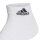 adidas Unisex Quarter Socken, 6er Pack - Cushioned Sportswear Ankle, Logo, gepolstert, einfarbig  Weiß 40-42