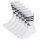 adidas Unisex Socken, 6er Pack - 3-Streifen Cushioned Crew, Logo, Streifen, gepolstert