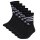 adidas Unisex Socken, 6er Pack - 3-Streifen Cushioned Crew, Logo, Streifen, gepolstert